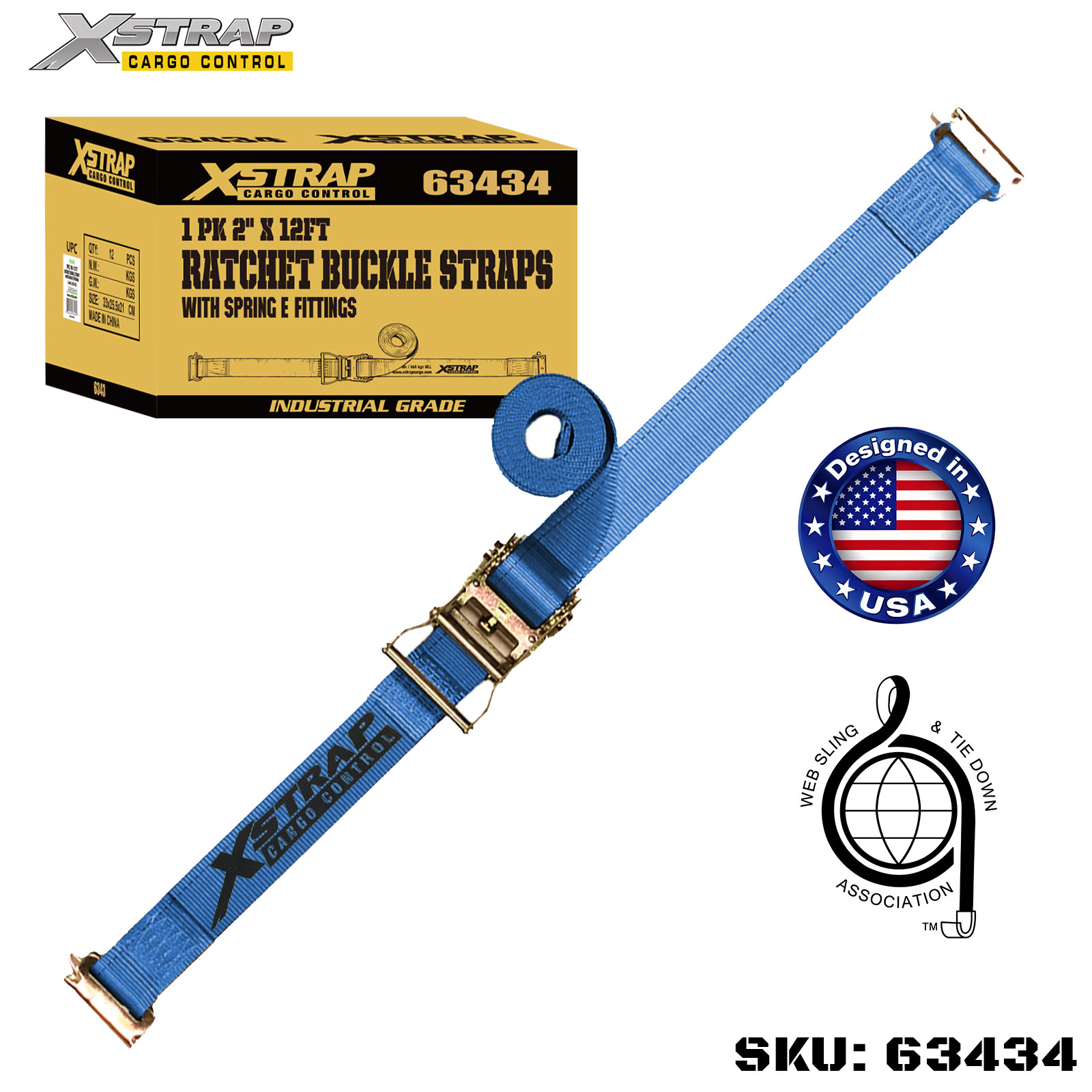 Xstrap 63434 Paski zapadkowe 2