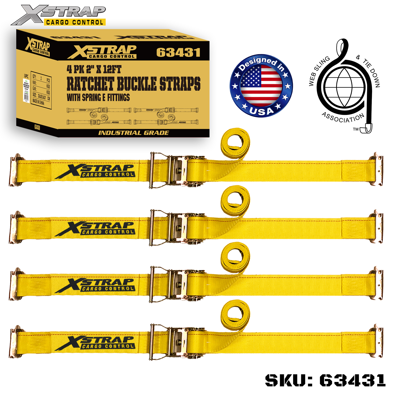 Xstrap 63431 Paski zapadkowe 2